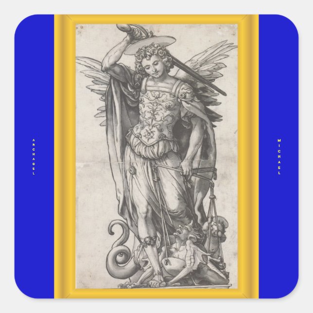 Archangel Michael sticker (Front)