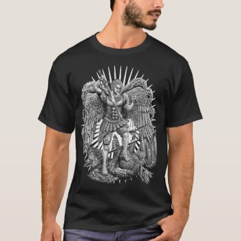 Archangel Michael T-shirt by DeathDagger at Zazzle