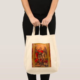 Archangel Michael Tote Bag