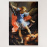 Archangel Michael tramples Satan, Guido Reni Jigsaw Puzzle