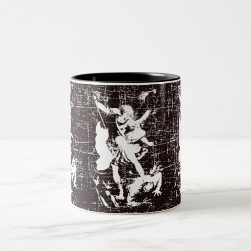 Archangel Michael Two_Tone Coffee Mug