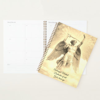 Archangel Michael yellow planner