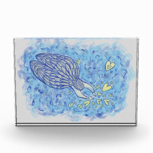 Archangel Michael's Love Art Custom Paperweight Acrylic Award