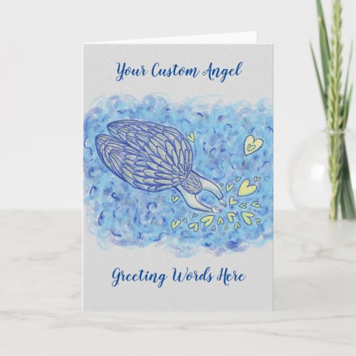 Archangel Michaels Support Custom Greeting Cards