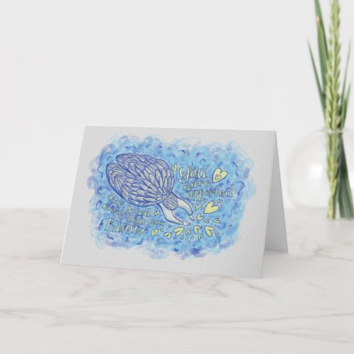 Archangel Michael's Support Custom Greeting Cards