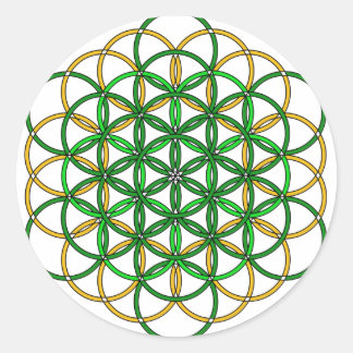 Archangel Raphael3 Classic Round Sticker