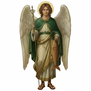 Archangel Raphael Angel 2D Statue Statuette