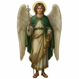 Archangel Raphael Angel 2D Statue Statuette