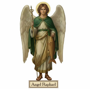 Archangel Raphael Angel 2D Statue Statuette
