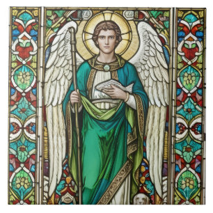 Archangel Raphael - Angel Raphael Ceramic Tile