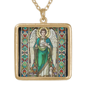 Archangel Raphael - Angel Raphael Gold Plated Necklace