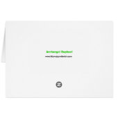 Archangel Raphael Card (Back Horizontal)