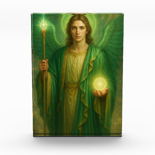 Archangel Raphael – Divine Healer of Light   Photo Block (Front)