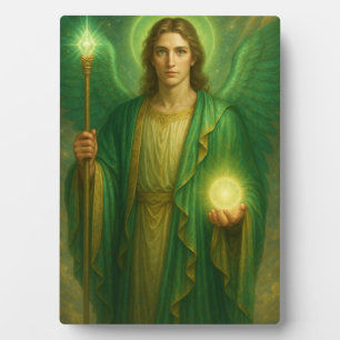 Archangel Raphael – Divine Healer of Light   Plaque