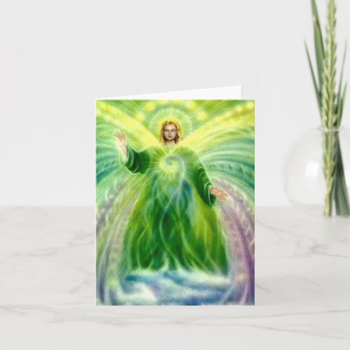 Archangel Raphael Healing Light Card