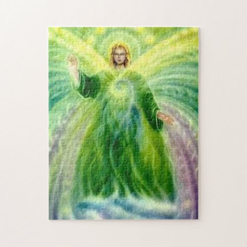 Archangel Raphael Healing Light Jigsaw Puzzle