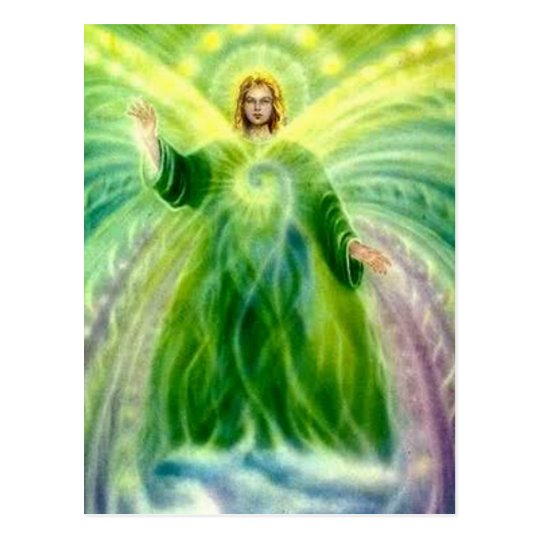 Archangel Raphael Healing Light Postcard | Zazzle.com