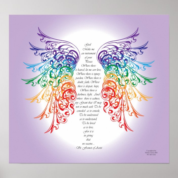 Archangel Raphael Prayer Poster Archangel Raphael Prayer Poster