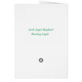 Archangel Raphael: The Light That Heals Cards (Back)