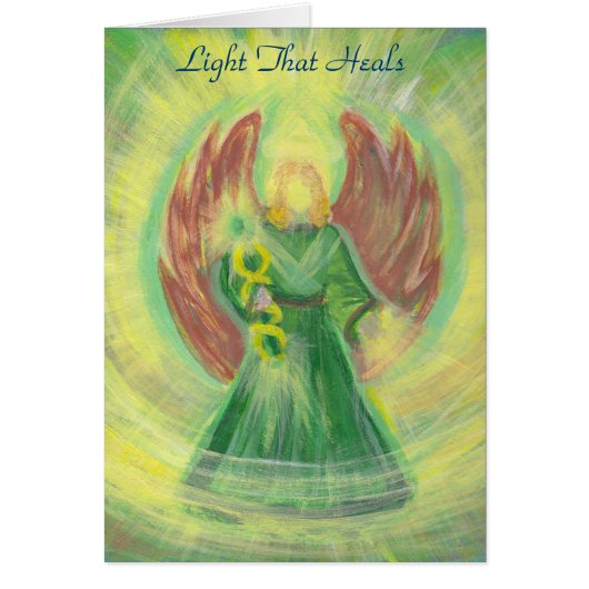 Archangel Raphael: The Light That Heals Cards (Front)