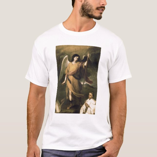 Archangel Raphael with Bishop Domonte T-Shirt (Front)