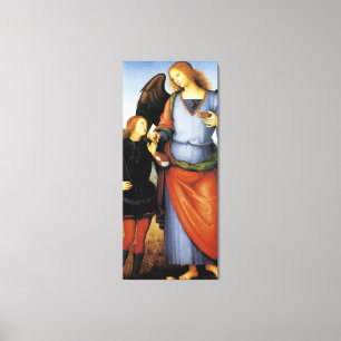 Archangel Raphael with Tobias Canvas Print