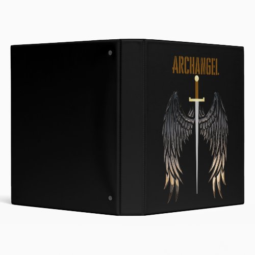 ARCHANGEL SWORD  3 RING BINDER