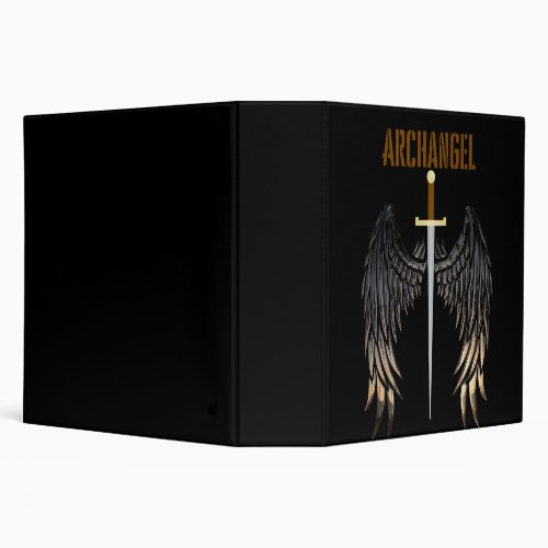 ARCHANGEL SWORD  3 RING BINDER