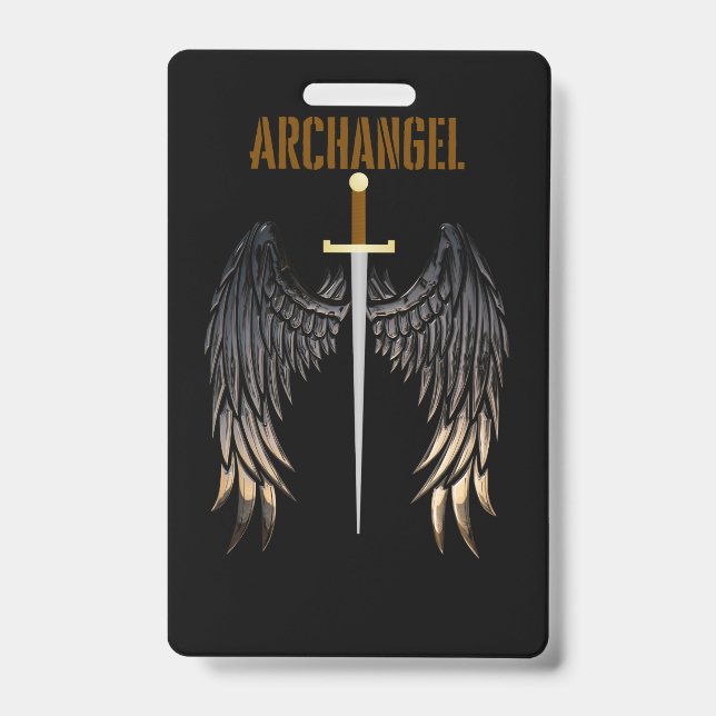 ARCHANGEL SWORD  BADGE (Front)
