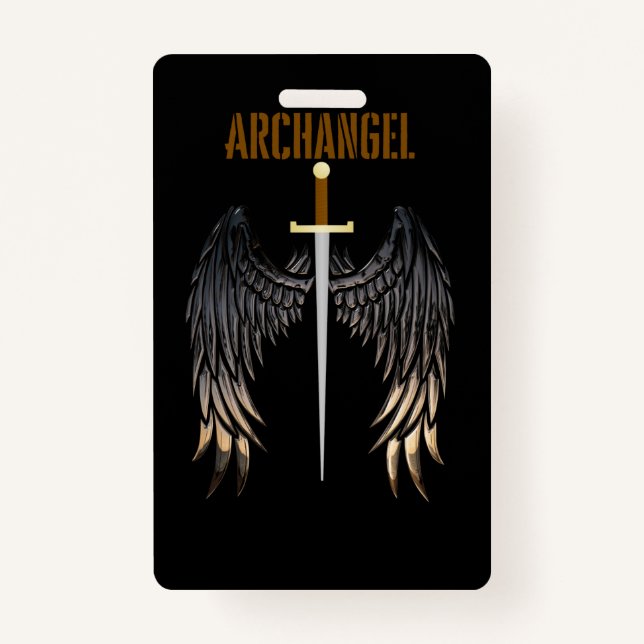ARCHANGEL SWORD  BADGE (Front)
