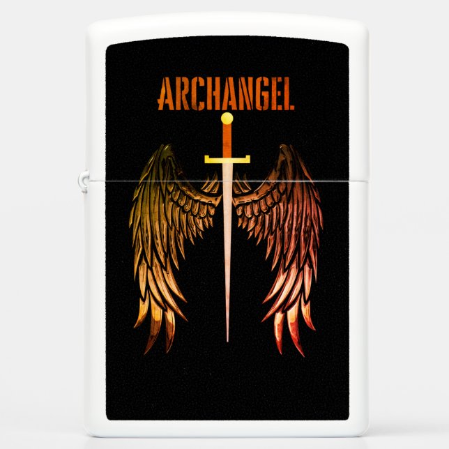 ARCHANGEL SWORD  ZIPPO LIGHTER (Front)