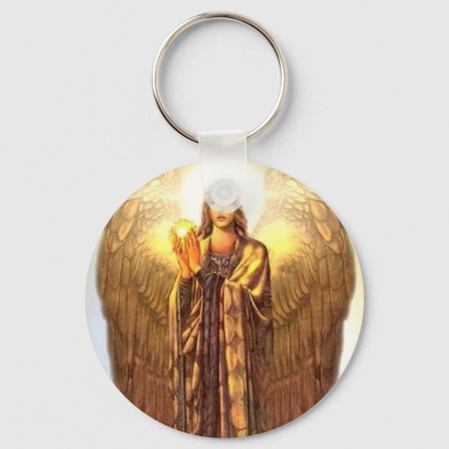 Archangel Uriel Keychain (Front)