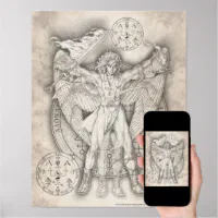 ARCHANGEL URIEL Temporary Tattoo new  Etsy Singapore