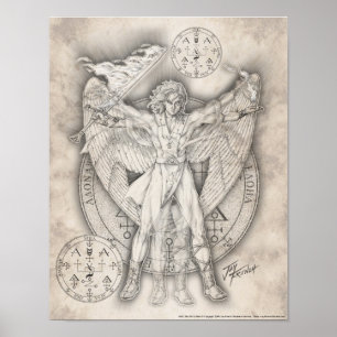 Archangel Uriel Print