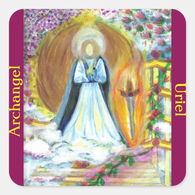 Archangel Uriel Stickers (Front)