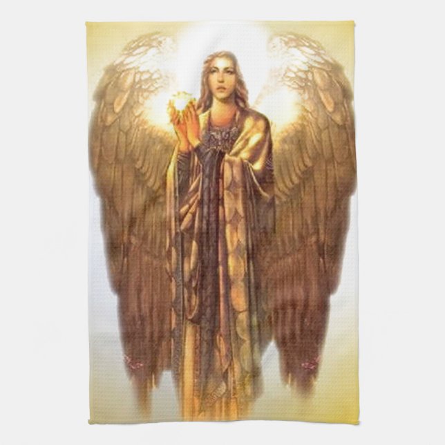 Archangel Uriel Towel (Vertical)