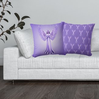 Archangel Zadkiel Double Sided Purple