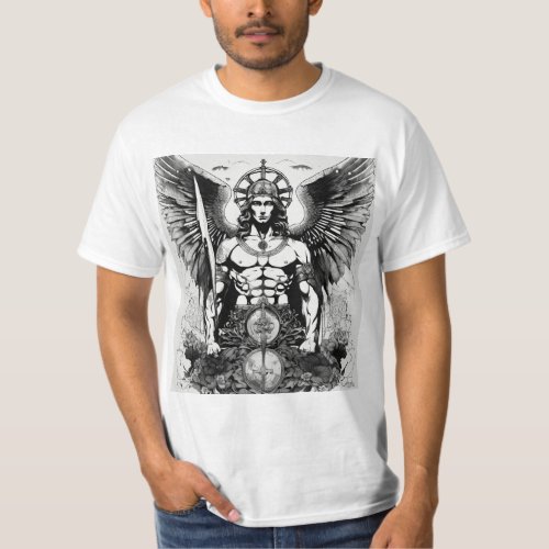 Archangelic Mastery Ultra_Realistic Saint Michael T_Shirt