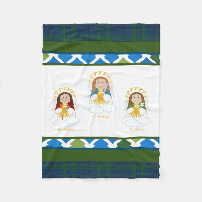 Archangels Baby Fleece Blanket (Front)