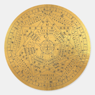 The Magic Seal of Dr. John Dee. The Sigillum Dei Aemeth. by