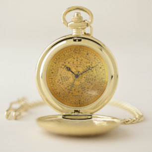 Archangels Seal, God Seal, Sigillum Dei Aemeth Pocket Watch