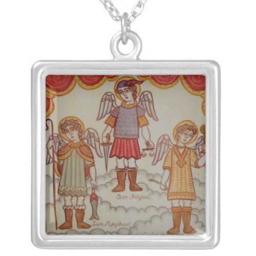 Archangels Silver Plated Necklace