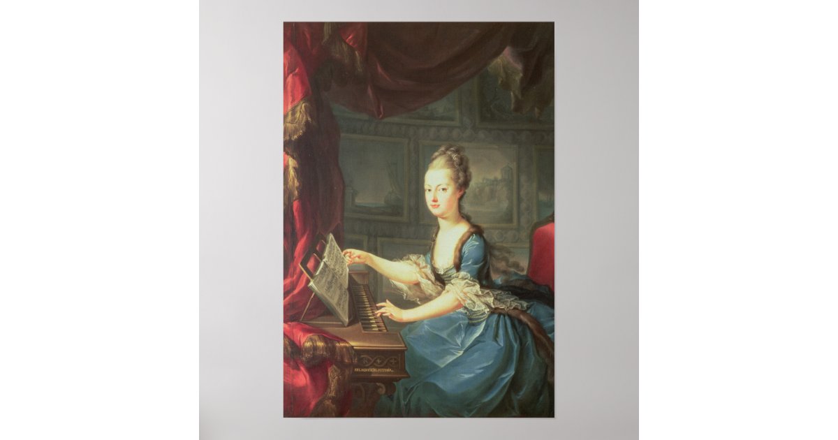 Archduchess Marie Antoinette Habsburg-Lothringen Poster | Zazzle