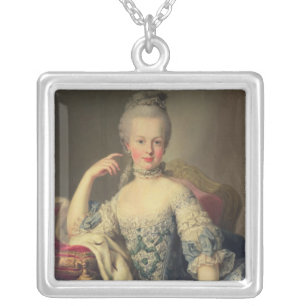 Archduchess Marie Antoinette Silver Plated Necklace
