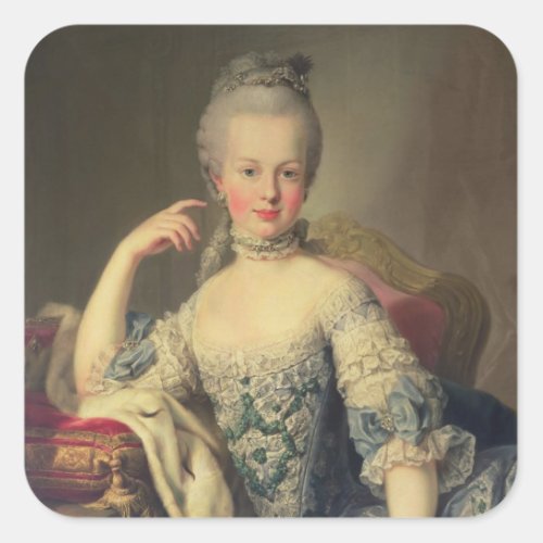 Archduchess Marie Antoinette Square Sticker