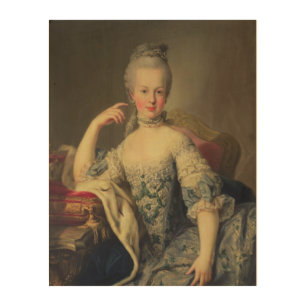 Archduchess Marie Antoinette Wood Wall Decor