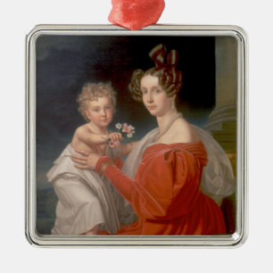 Archduchess Sophia of Austria Metal Ornament