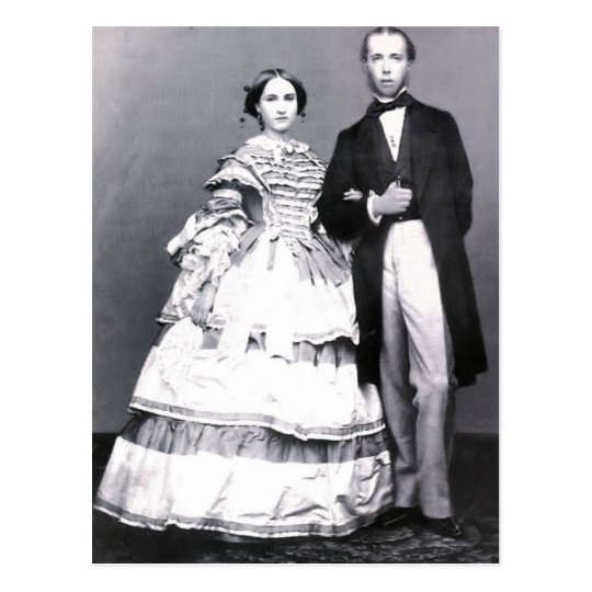 Archduke Maximilian & Charlotte of Austria #022M Postcard