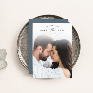 Arched Announcement Vertical Photo Save the Date