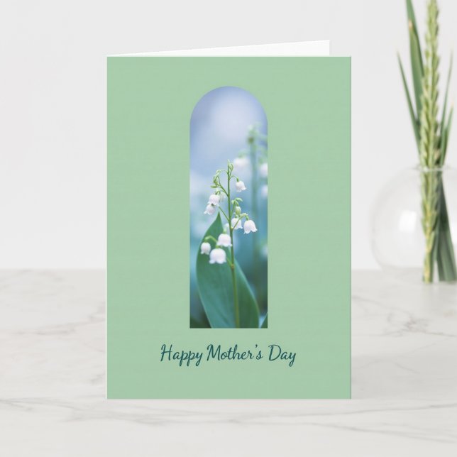 Arched Blossom Mothers Day Card (Front)